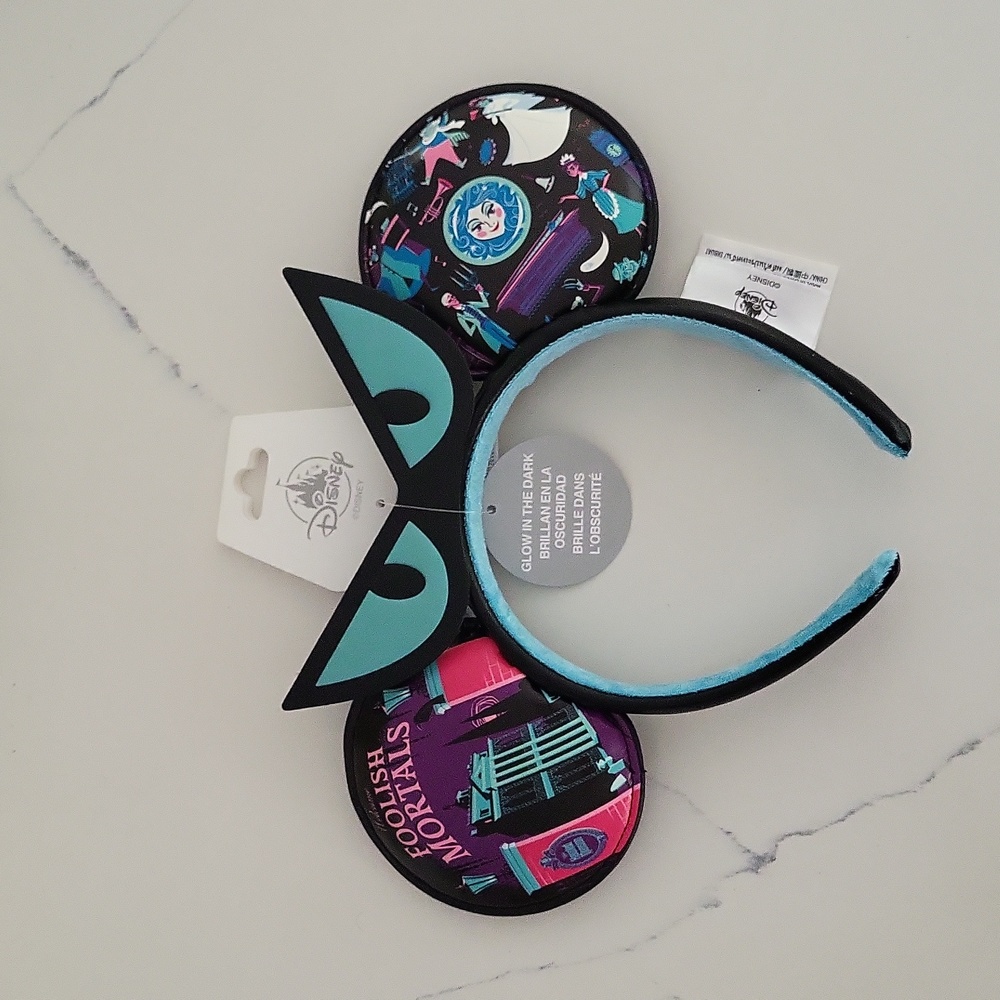 Haunted Mansion Foolish Mortals Ears Headband - New 2023 Disney Parks